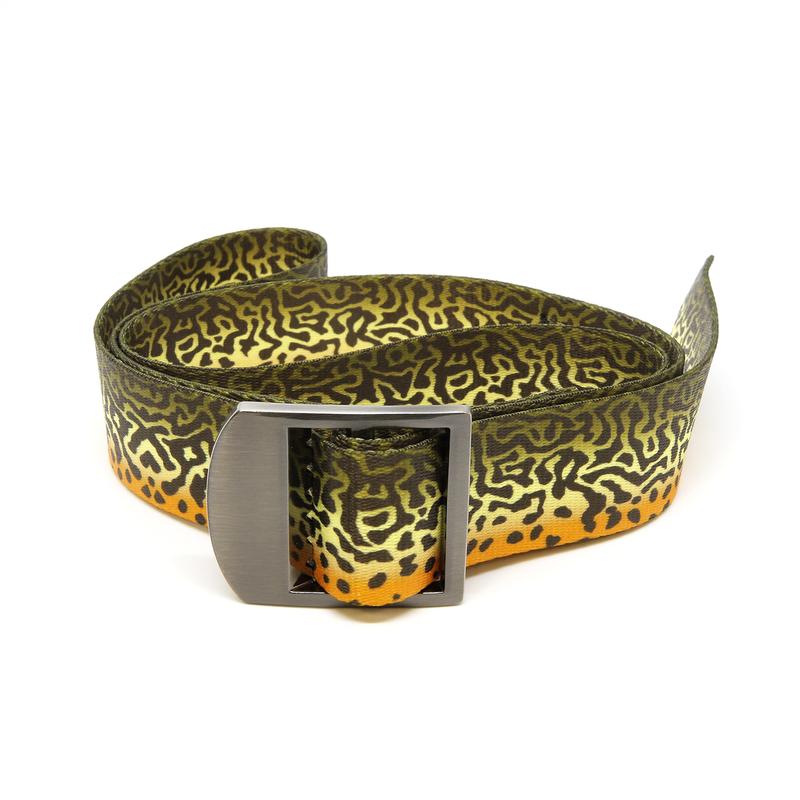 Rep Your Water Basecamp Belt - Tiger Trout Skin