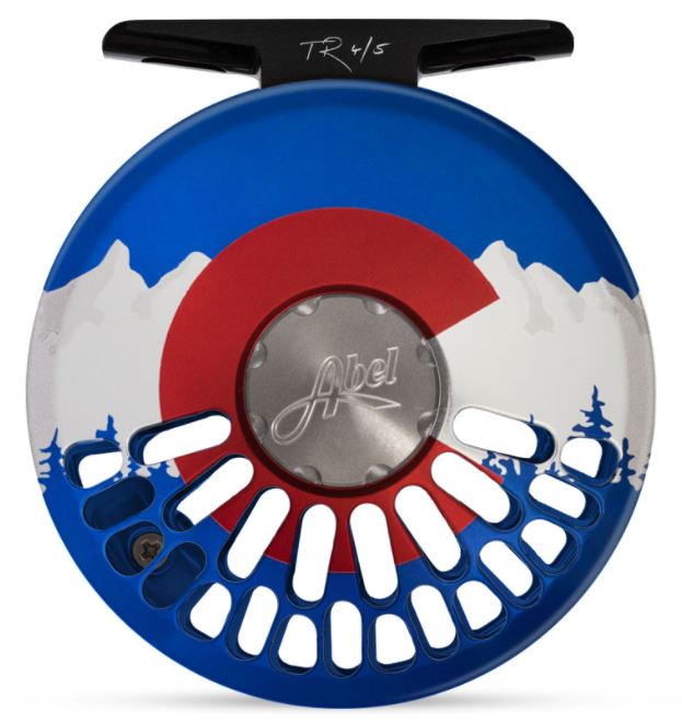 Custom Abel TR Fly Reel - 4/5 CO Flag