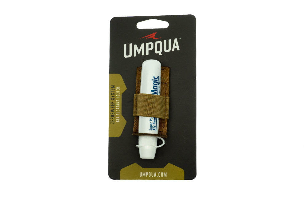 Umpqua ZS2 Floatant holder with Dry Magic Olive