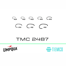 Umpqua TMC 2487BL Hooks