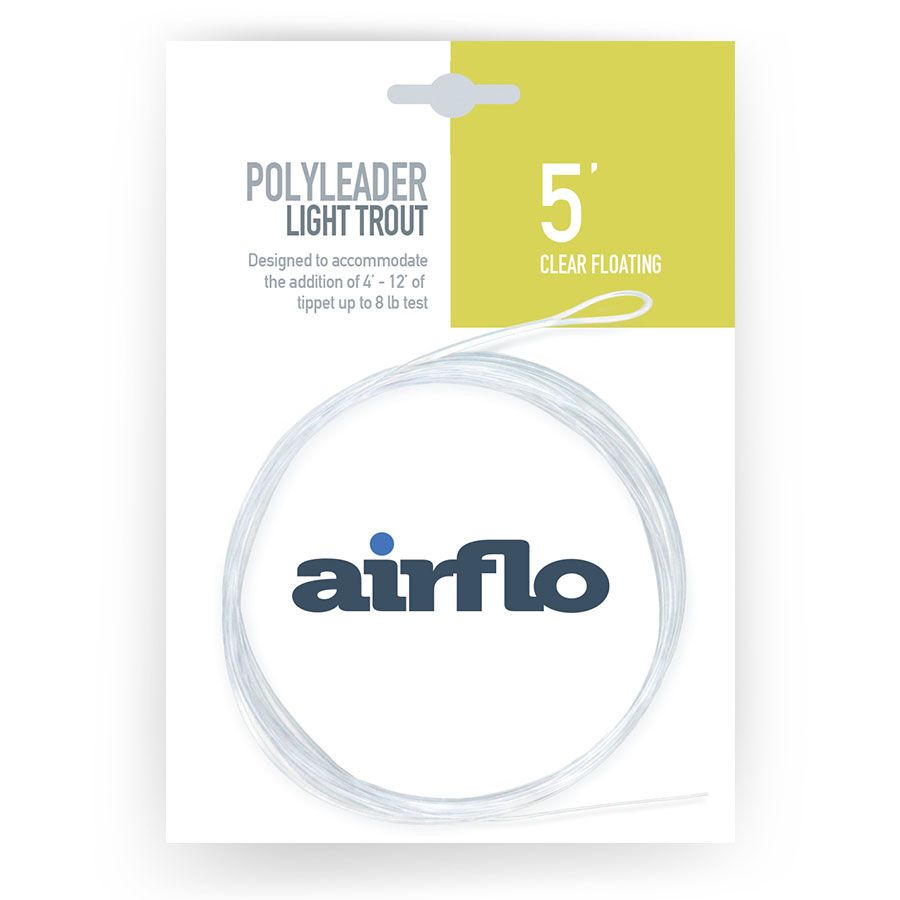 Airflo Polyleader Light Trout 5'