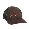 Rep Your Water Minimalist Brown Hat