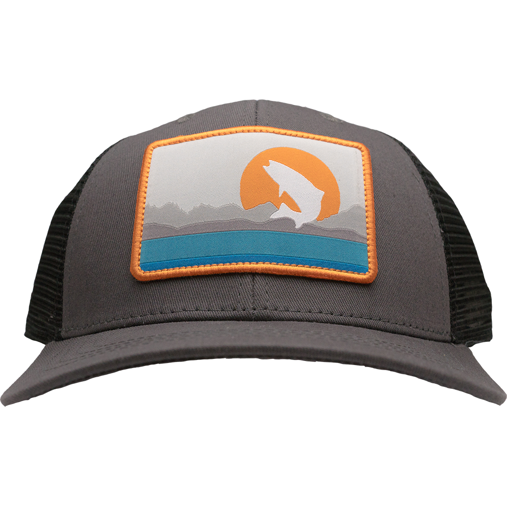 Trouts X Rep Your Water Collab Hat - Gray/Black