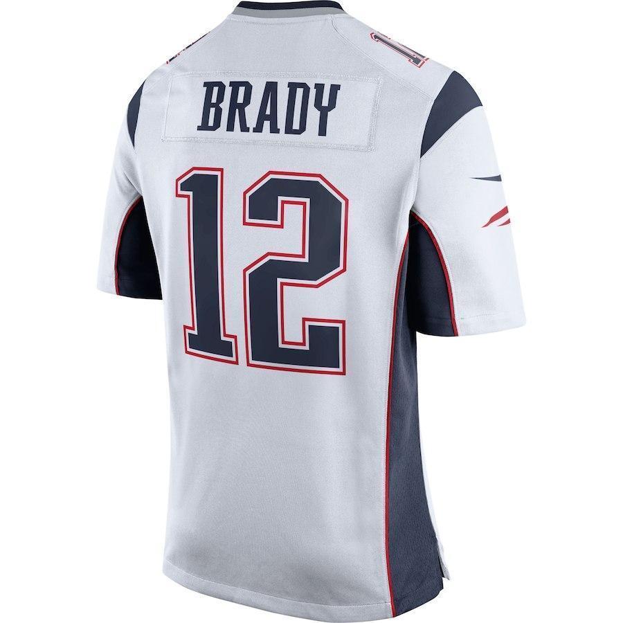 brady jersey white