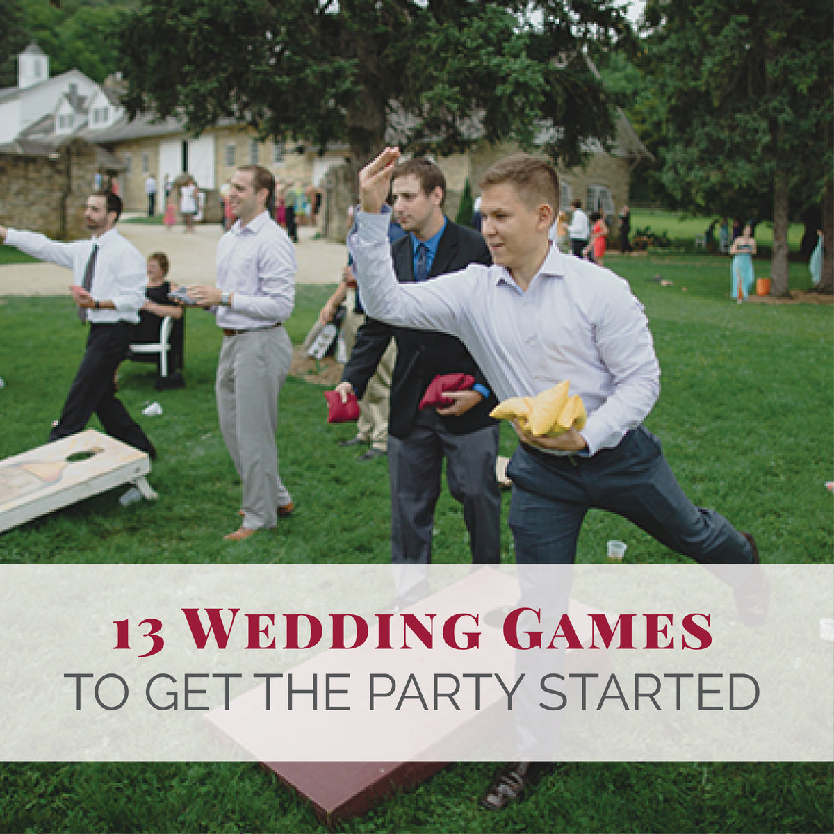 epic wedding weekend games and activity ideas