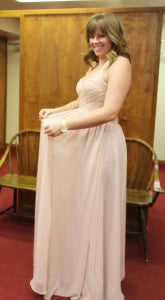 ordering bridesmaid dress while pregnant