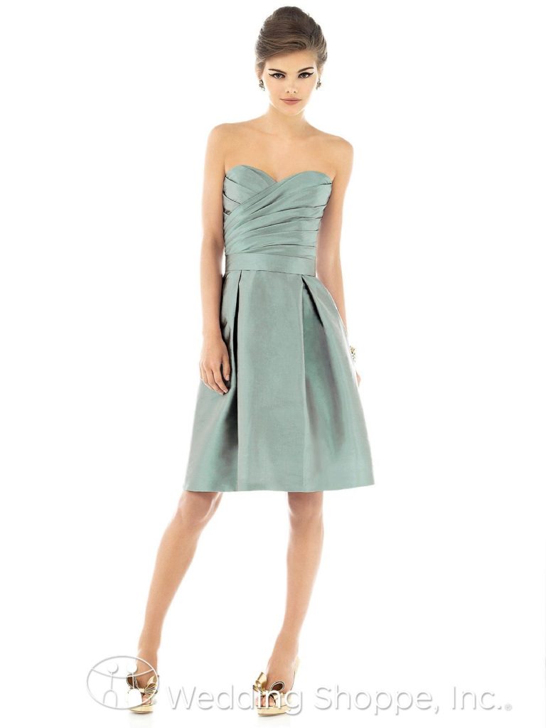 Sweetheart Neckline Bridesmaid Dress Alfred Sung