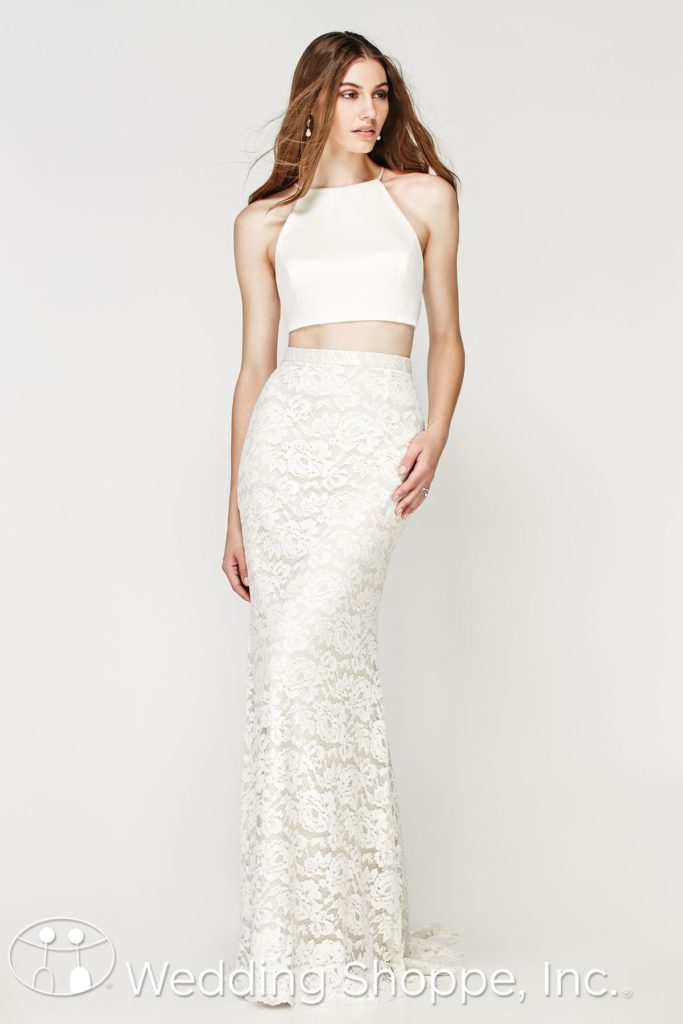 2 Piece Lace Bridal Gown Willowby By Watters