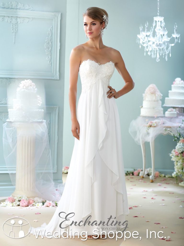 Lace Bridal Gown Enchanting by Mori Lee