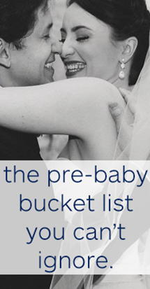 pre-baby-bucket-list