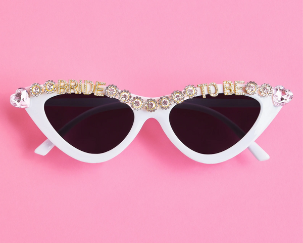 Bride Bachelorette Party Sunglasses| customized| Personalized bridal| Rhinestone Wedding Accessories