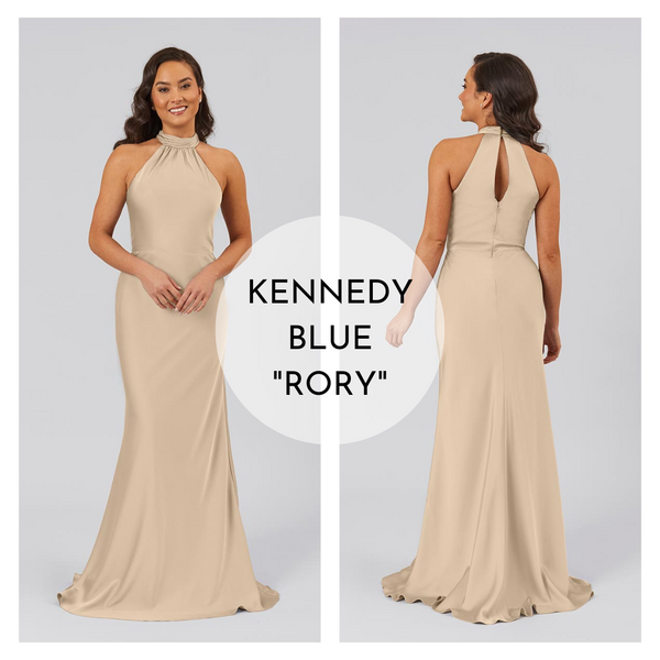 Gold Maid of Honor Dress