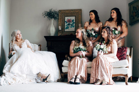 Sequin Bridesmaid Dresses