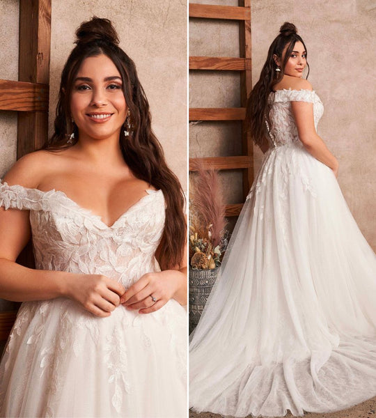 Plus Size Boho Wedding Dress