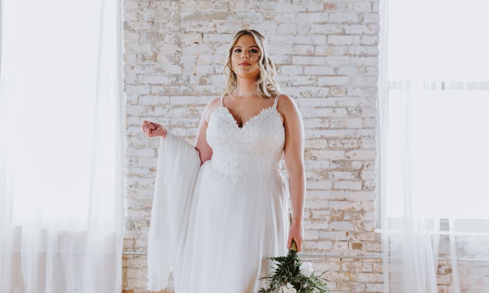 24+ Silver Wedding Dresses Plus Size