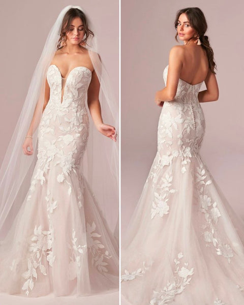 Strapless Mermaid Wedding Dress