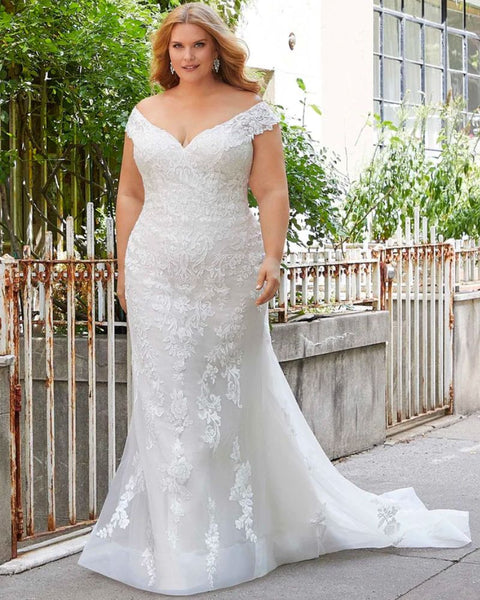 Lace Wedding Dress for Older Women