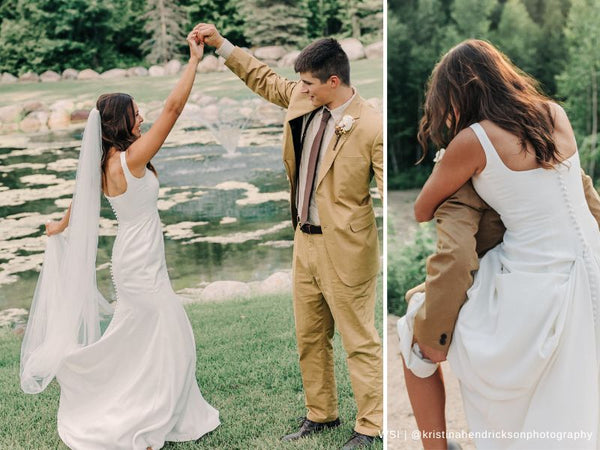 Minimalist Wedding Dress