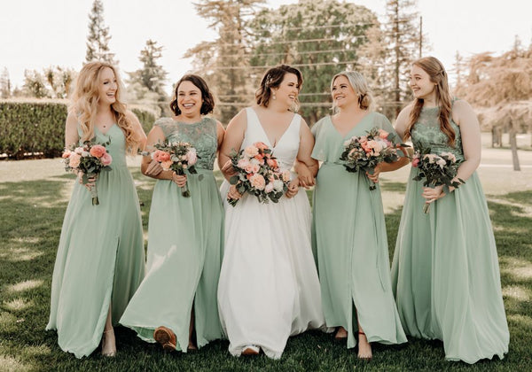 Sage Green Bridesmaid Dresses