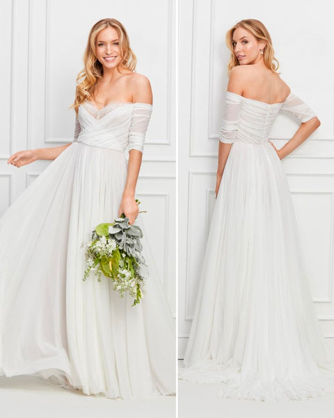 Casual Wedding Dress for Older Brides