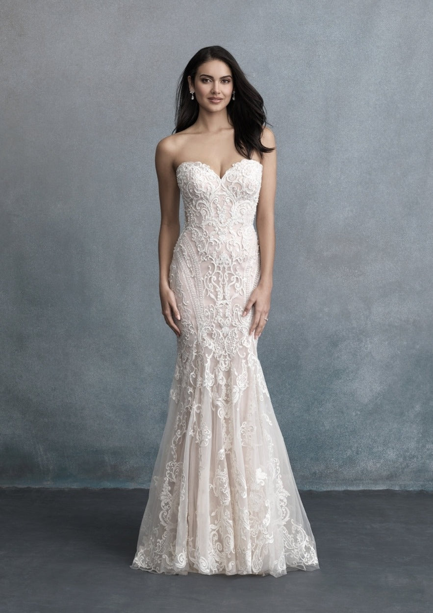 Allure Wedding Dresses  Wedding Shoppe – tagged Neckline: Strapless