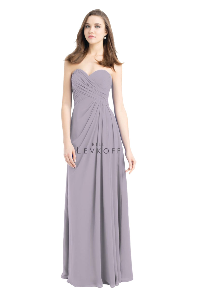 bill levkoff purple bridesmaid dresses