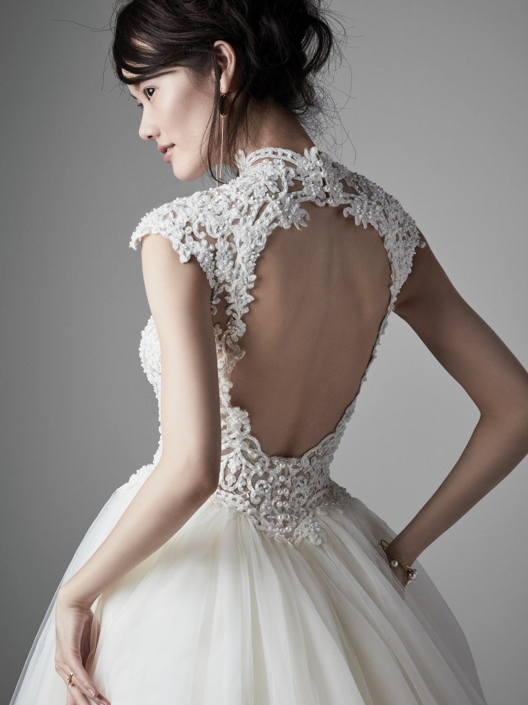 zinnia wedding dress