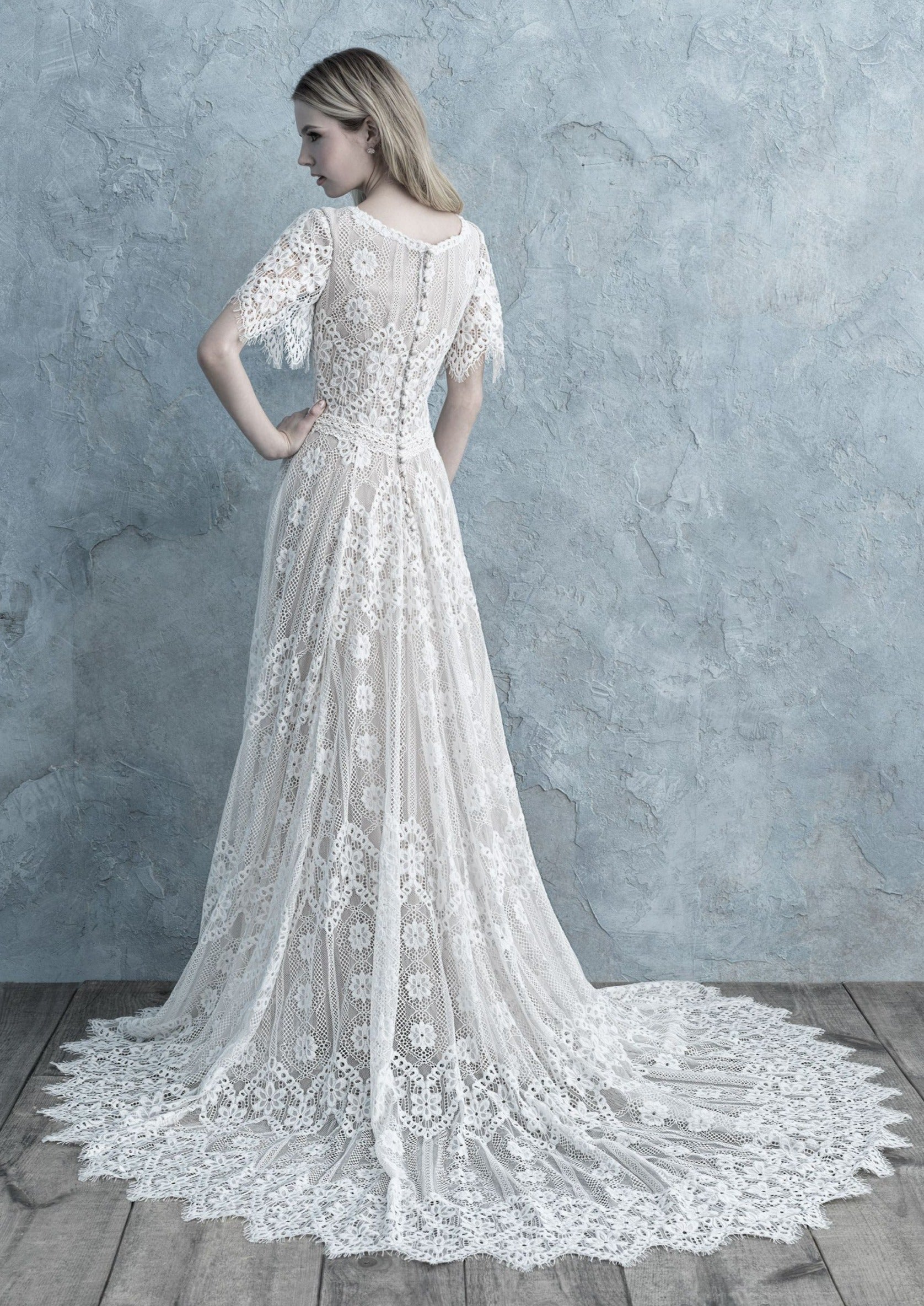 Allure M631 Modest Wedding Dress