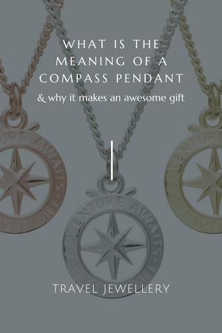 compass pendant christmas gift