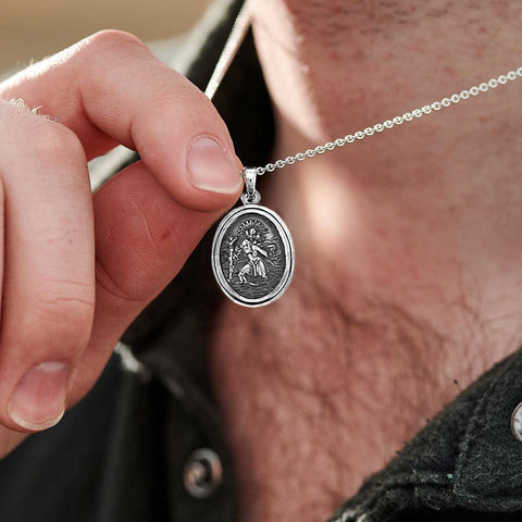 Small St. Christopher Medal, St. Christopher Ring, St. Christopher Charm, Saint  Christopher, Travelers Medal, Religious Medals 