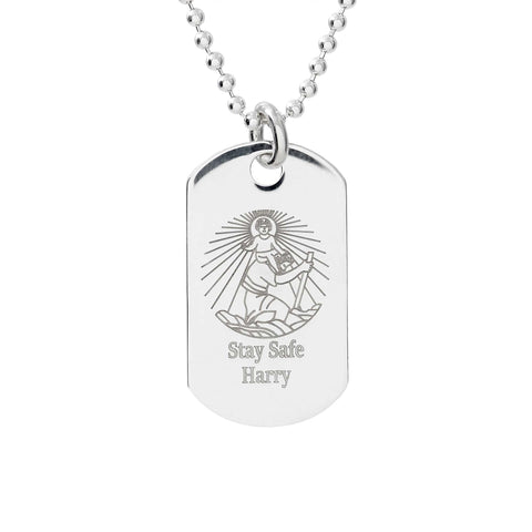 saint christopher pendant