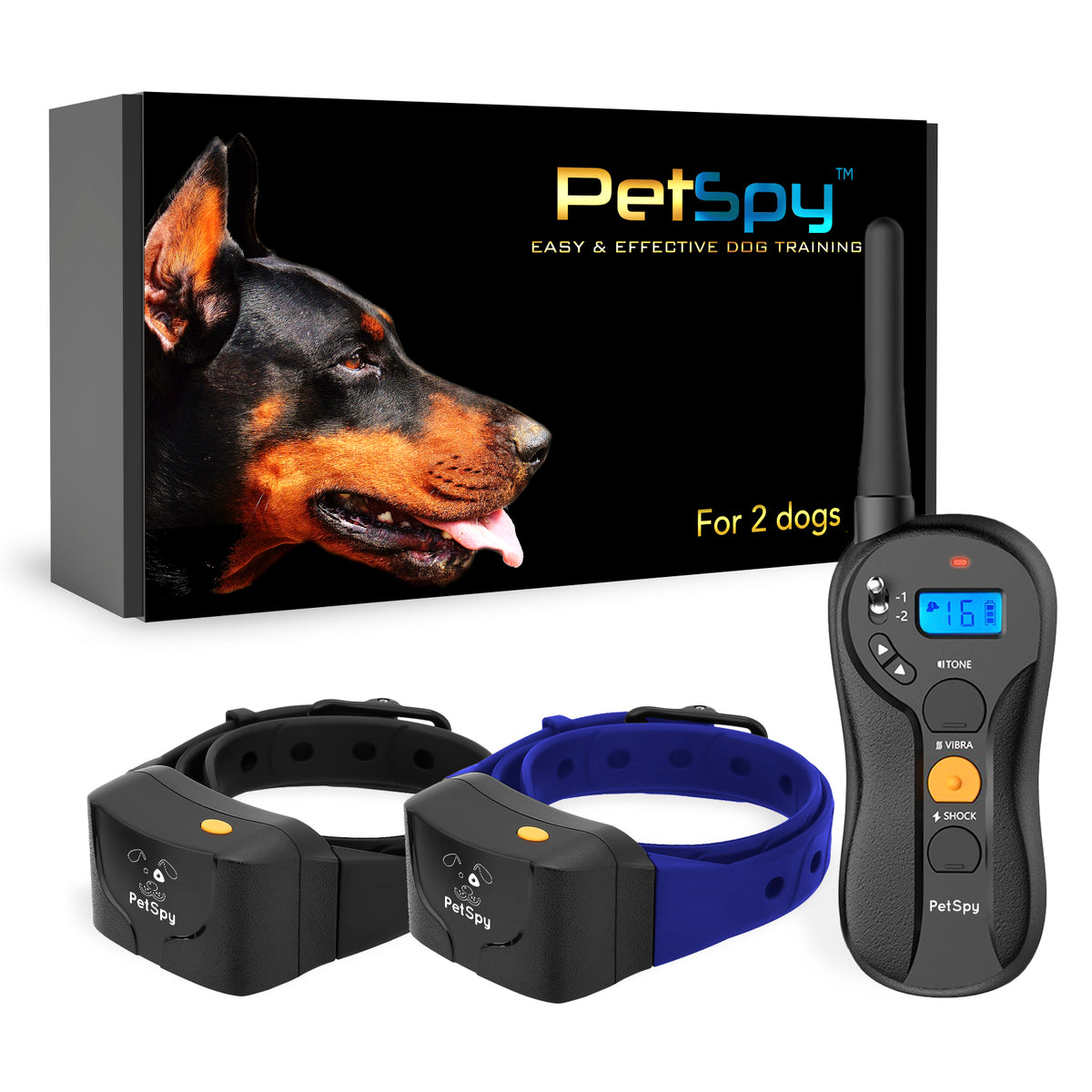 2 Dog training collars - P620B Pro Field Trainer, Waterproof