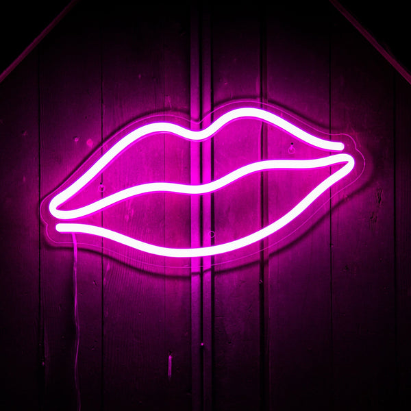 Lips LED sign - Neon Mfg.