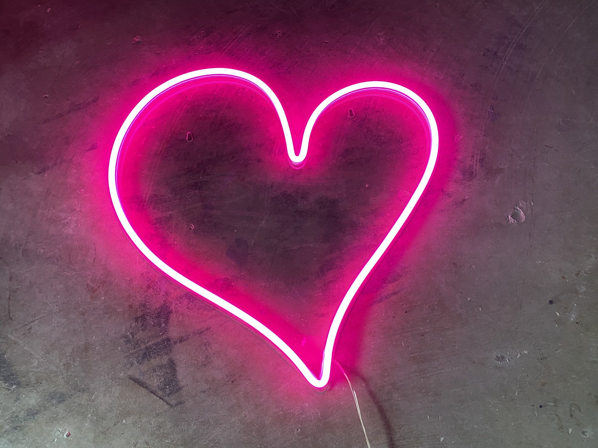 Heart Neon Sign - Neon Mfg.