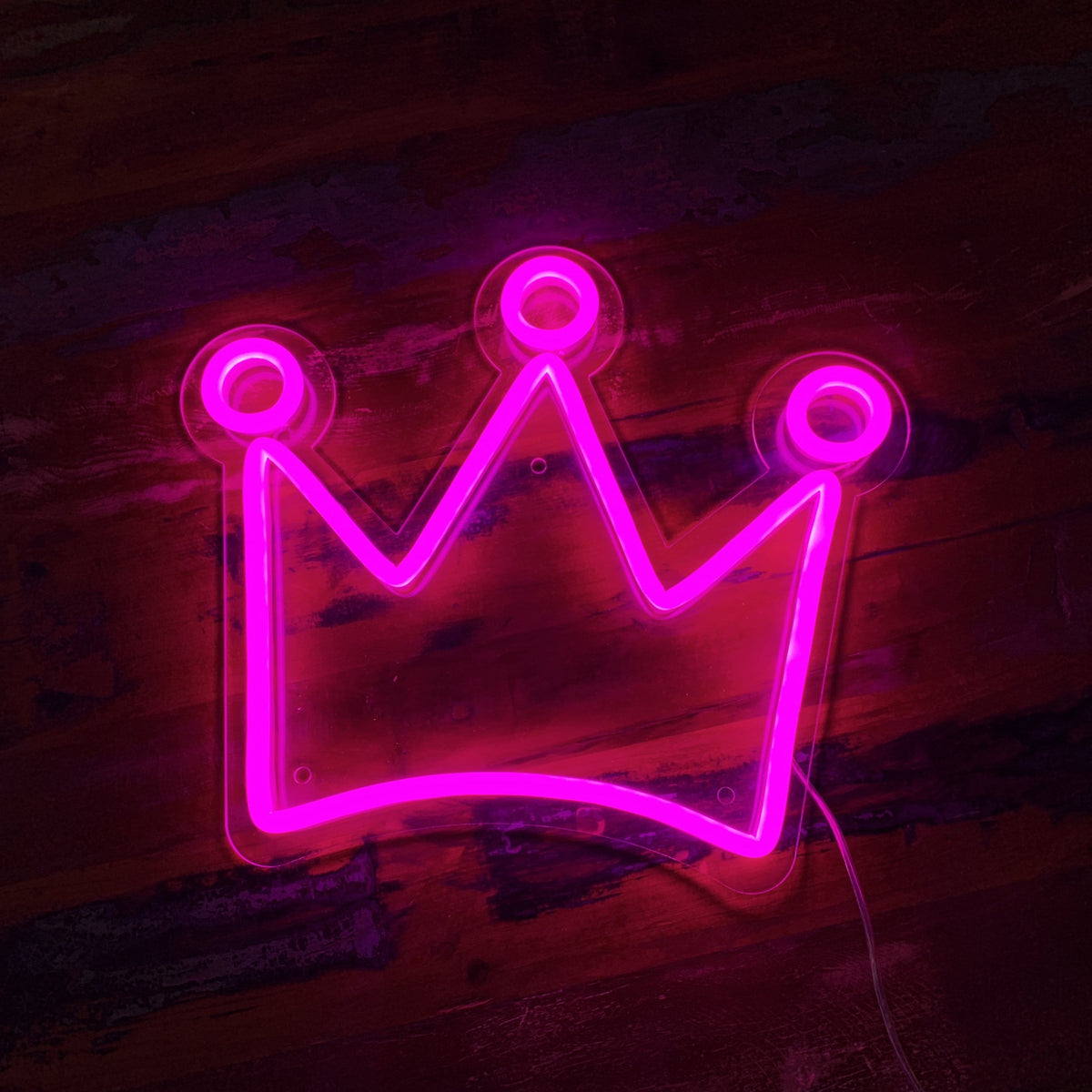 Crown LED Neon Sign - Neon Mfg.