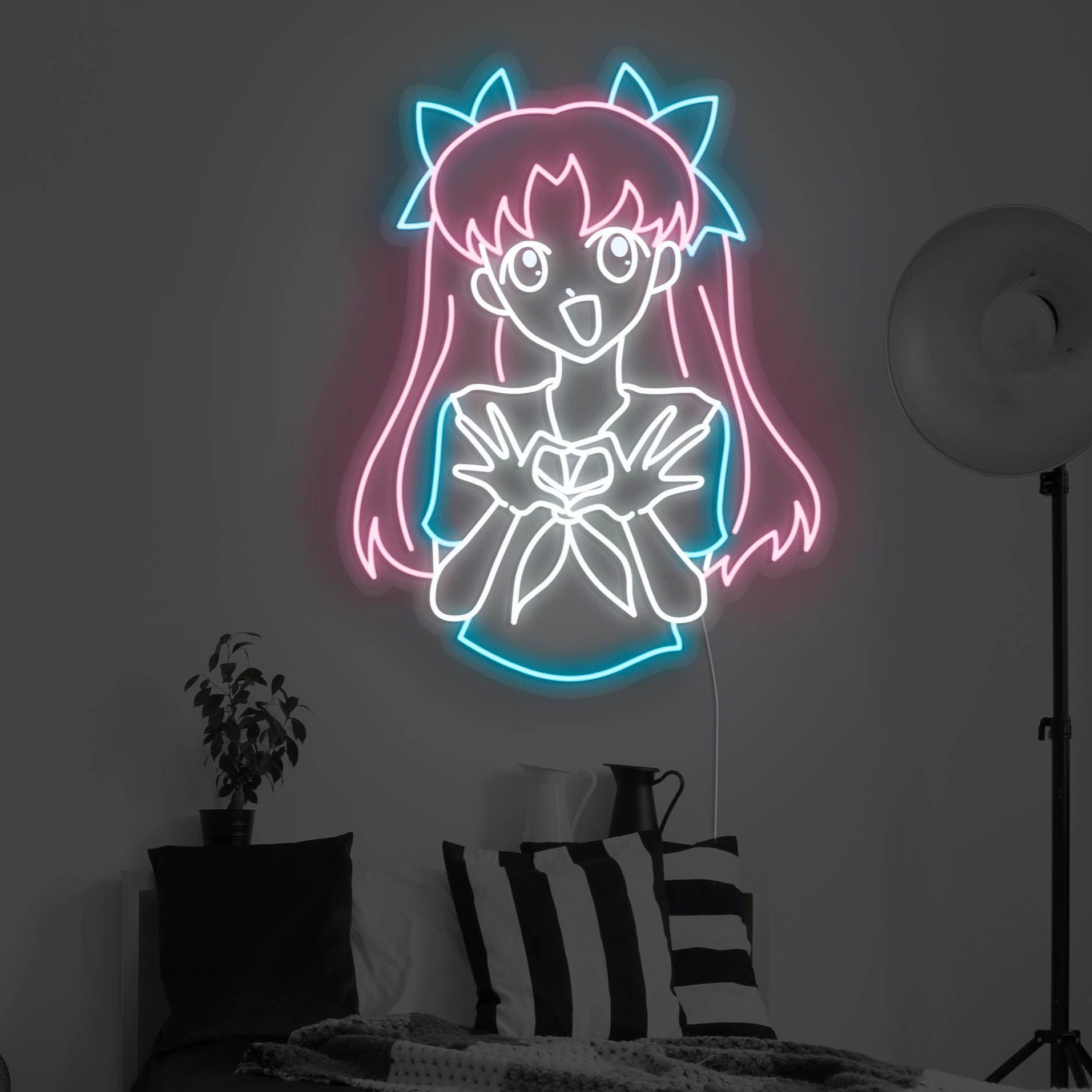 Custom Bakugo Todoroki Neon Sign Light Anime LED Wall Hanging Acrylic Decor  Indoor for Home Room Bedroom Party Birthday Gift   AliExpress Mobile