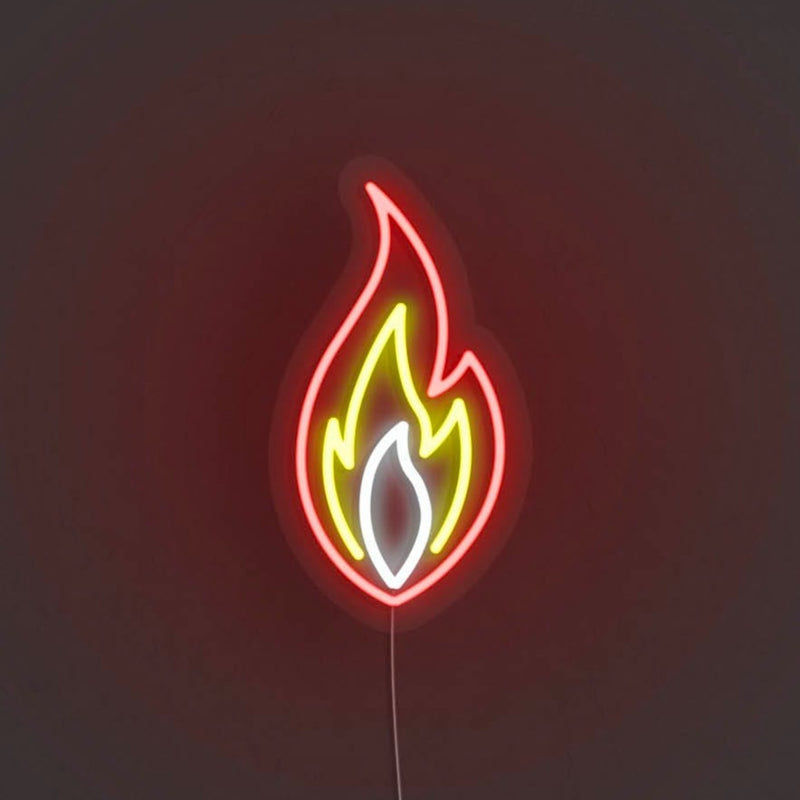 Flame Liquid Neon Sign - Neon Mfg.