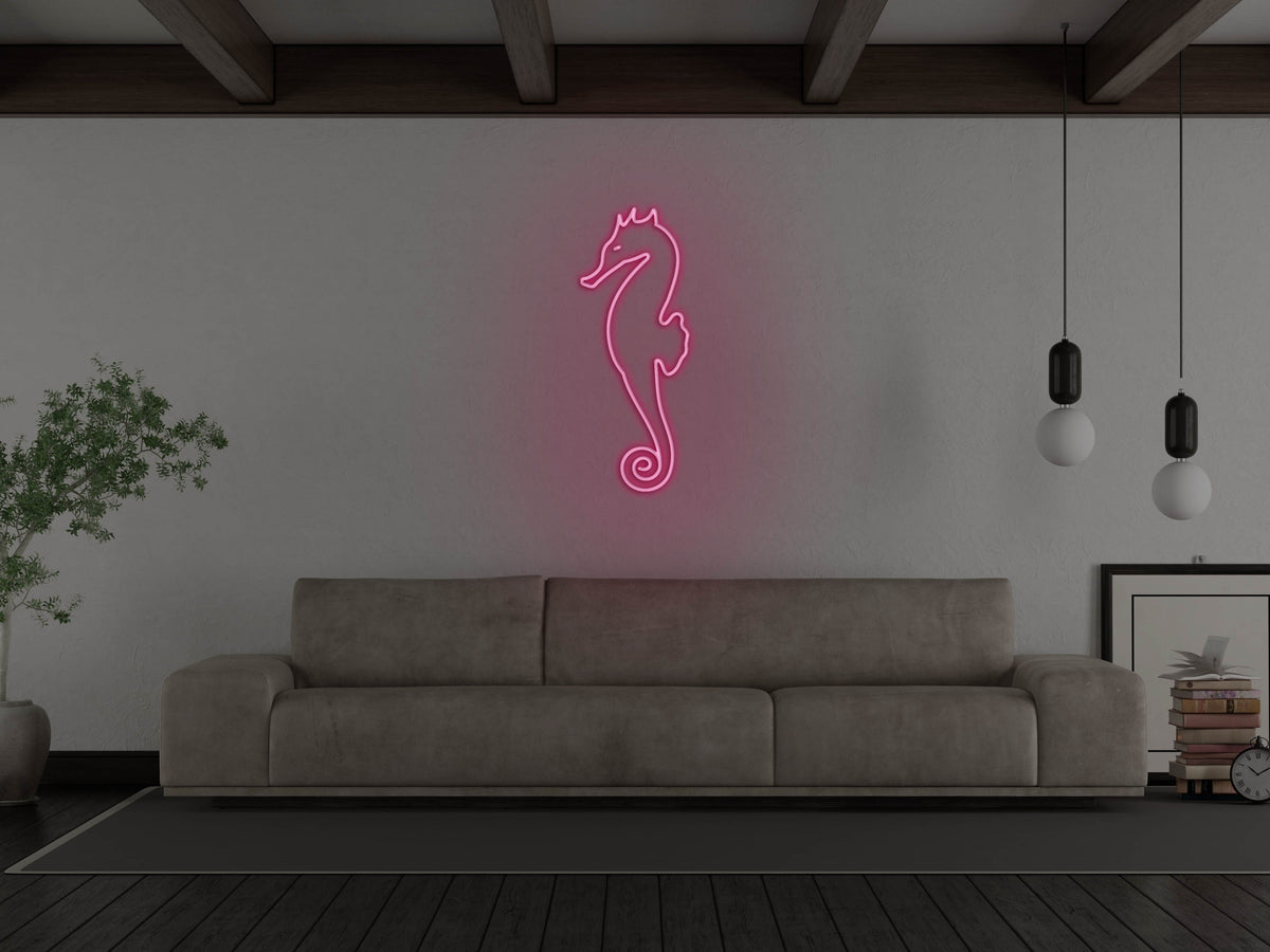 Seahorse LED Neon Sign - Neon Mfg.