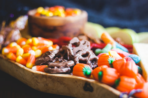 Halloween Candy and Snack Board