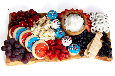 Red, White & Blue Snack Board | Vesper & Vine