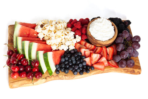 Healthy Summer Fruit Dessert Board
