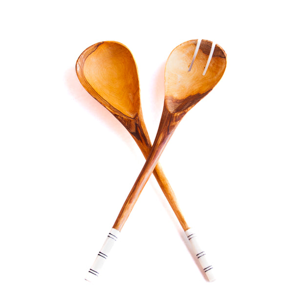 Olive Wood Slotted Spoon – RSVP International