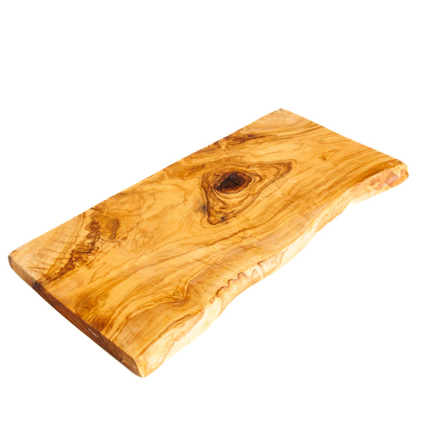 Natural Olive Wood Paddle Cutting Board, The Hour Shop Barware