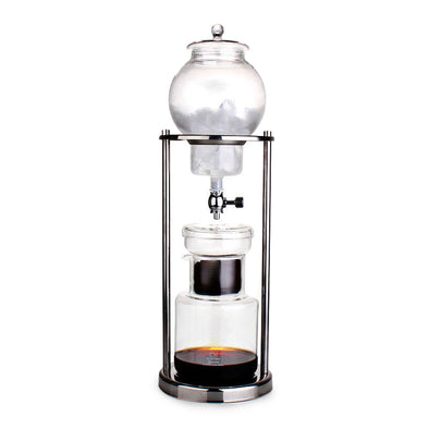 Nispira Luxury Ice Cold Brew Dripper Coffee Maker in Stainless Steel