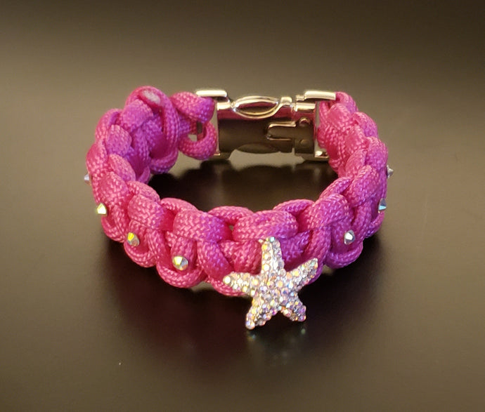 Ladies Starfish Anchor Bracelet