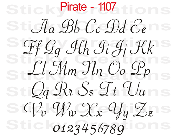 cool pirate fonts