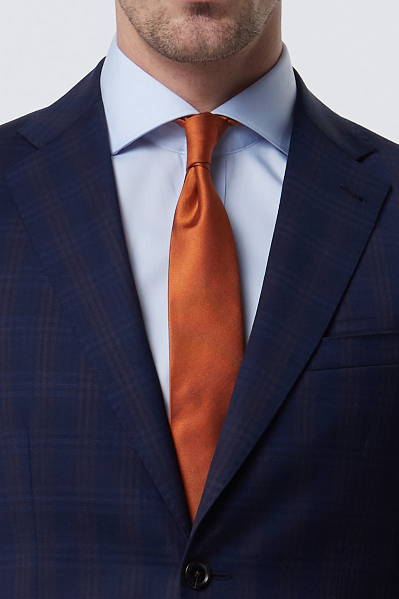 orange necktie