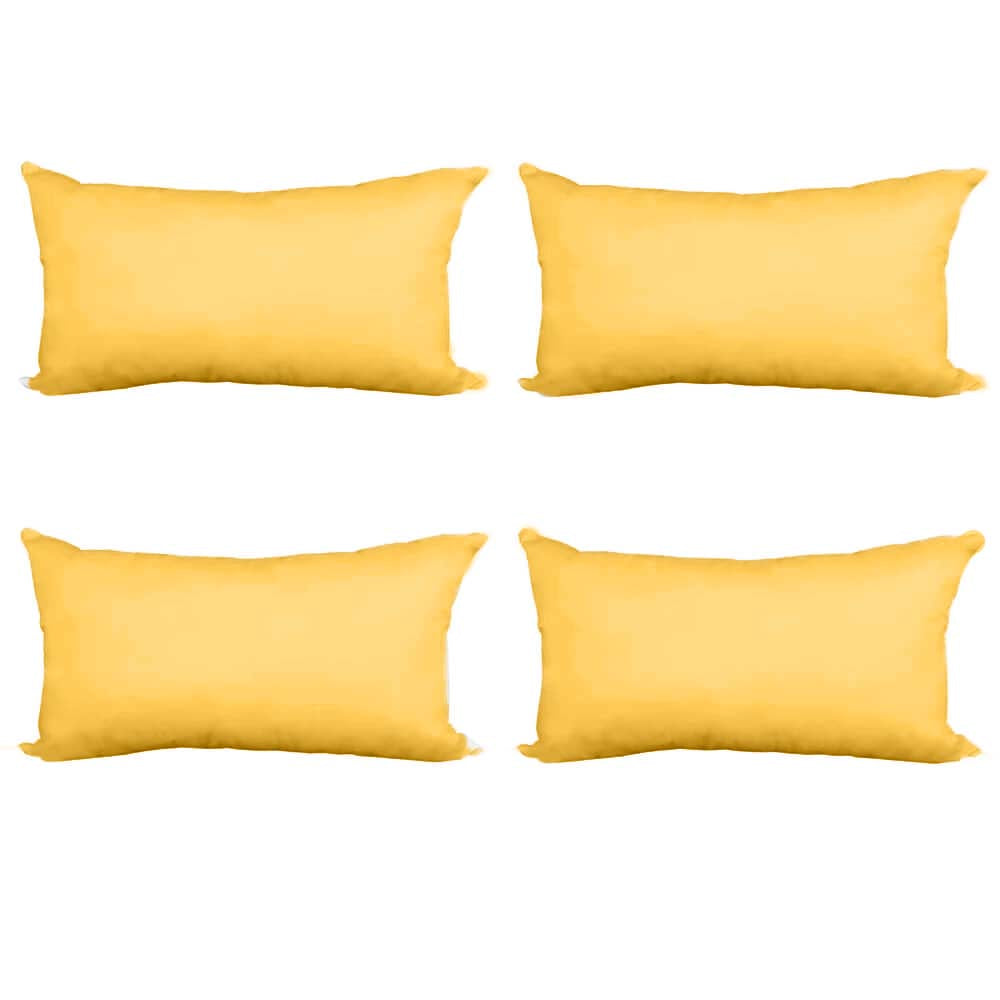 Hometex Canada Pillow Insert 14 x 14 Polyester Filled Standard Cover (12  Pack)