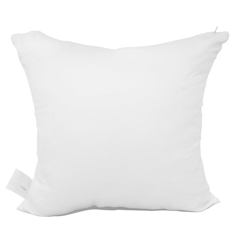 Blank Sublimation White Polyester Pillow Cover - 18 x 18 with zipper