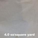unbleached cotton 4.0 oz/square yard